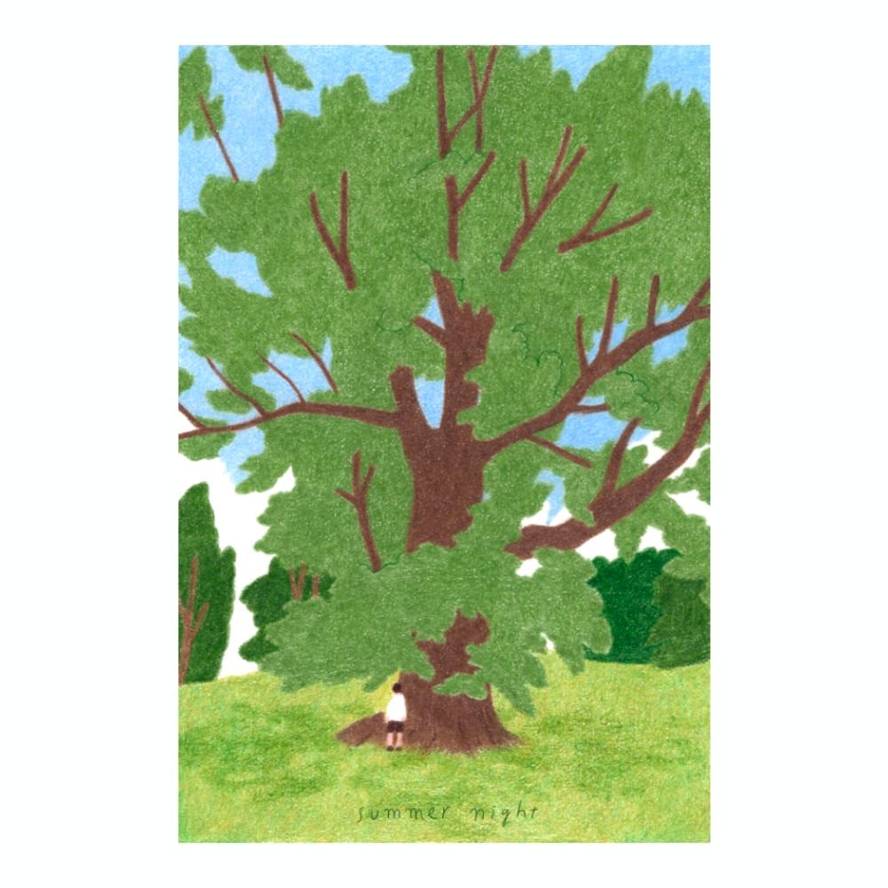 [여름밤] 멈춤 엽서