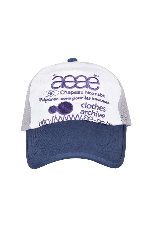 에이이에이이 WEB LOGO MESH CAP - [OLIVE/BEIGE] - 위시버킷