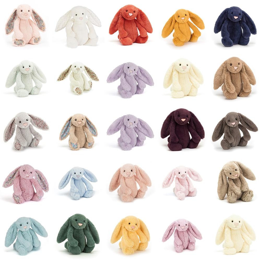 젤리캣 버니 바쉬풀 블라썸 블러쉬 크림 핑크 토끼 애착 수면 인형 30종 s m l xl