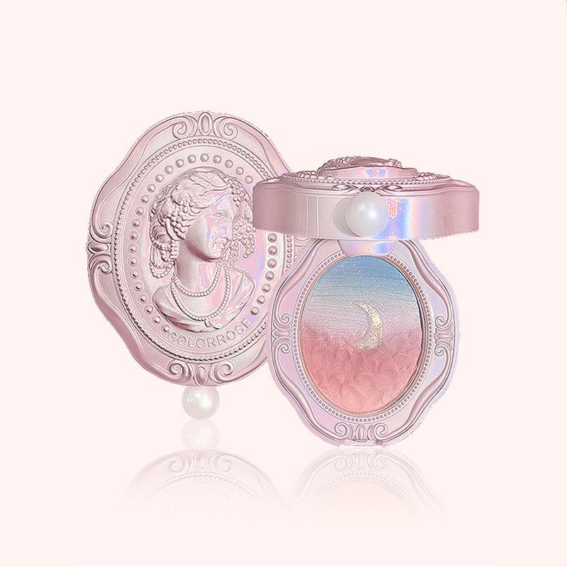 COLORROSE Oil Painting Series Relief Gradient Blusher & Highlightr & Contour T3668