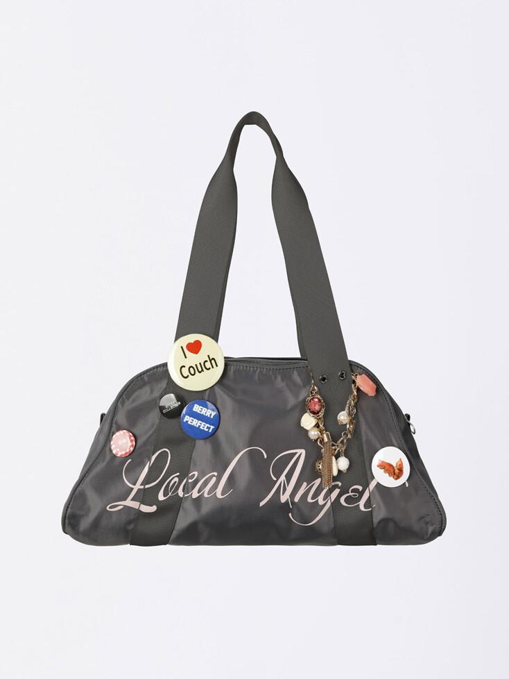 Local Angel Gym Bag Gray