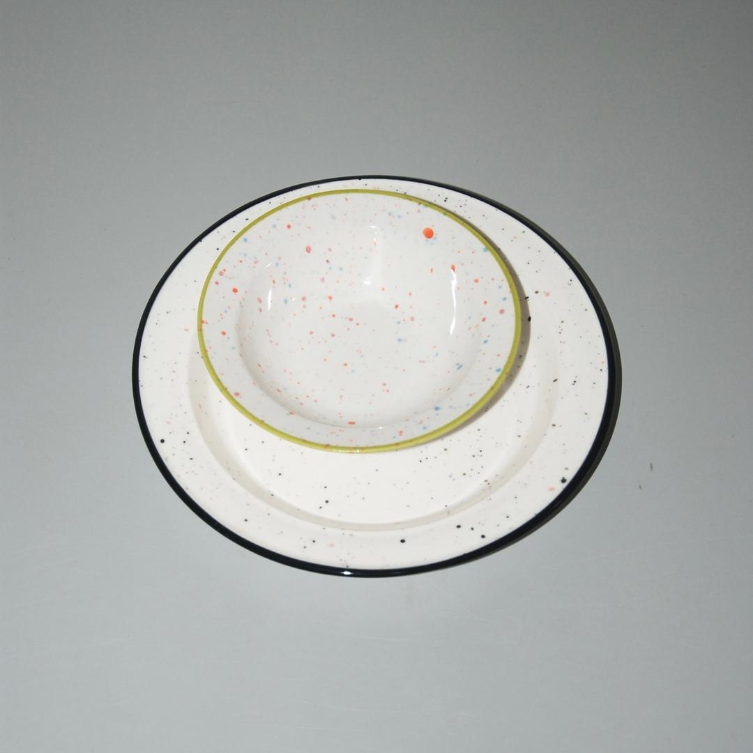 line bowl(s)+line plate(m) set