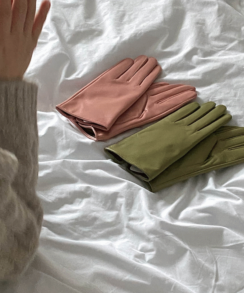 램스킨 여성 양가죽 장갑-17col