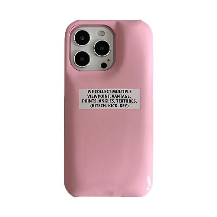 [키치킥키] (Pink) Emboss - texture 엠보 쿠션 폰케이스