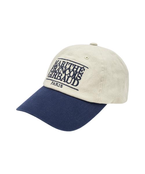 TWO TONE CLASSIC LOGO CAP dark navy
