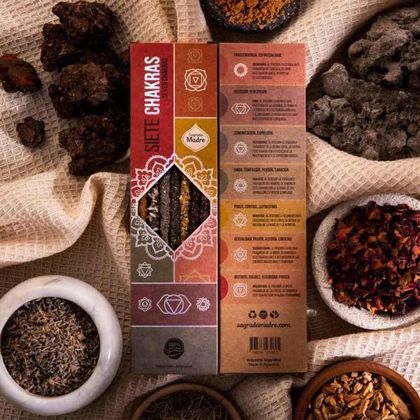 사그라다 마드레 세븐샤크라 인센스스틱