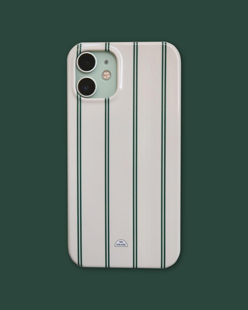 Green Stripe Phone Case
