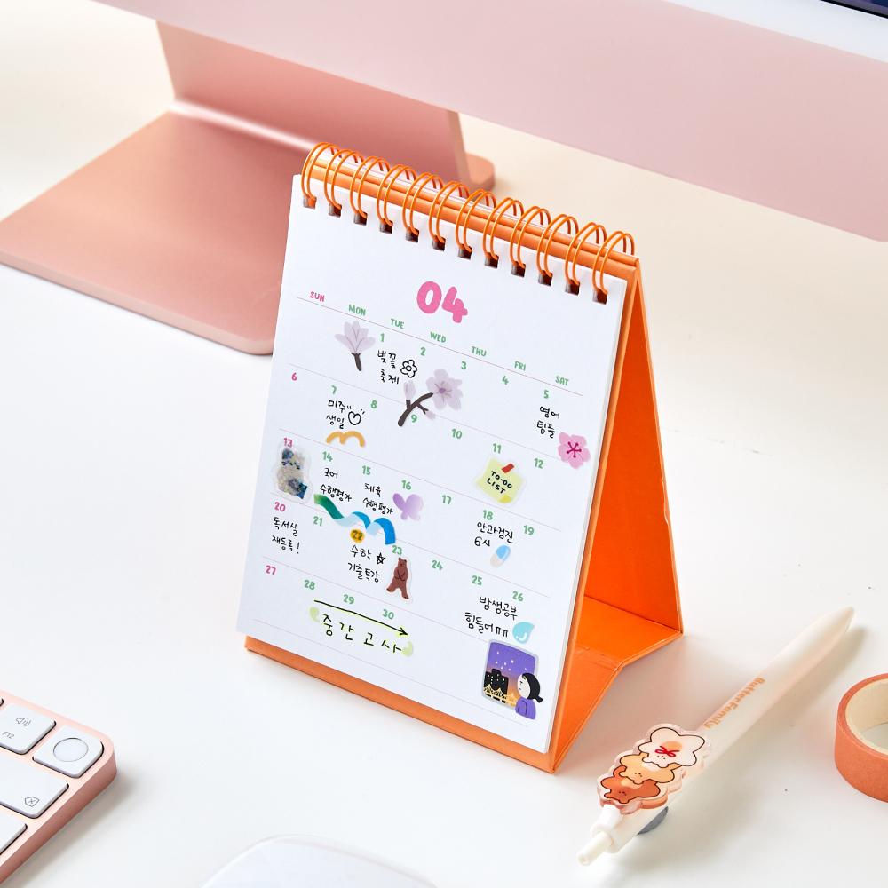 BT 2025 버터패밀리 M사이즈 달력