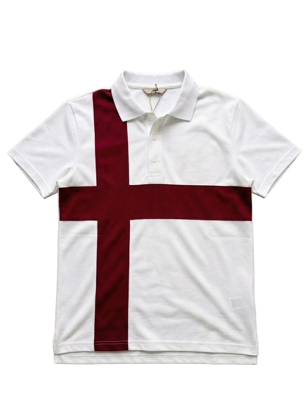 Heritage Cross Cropped Polo T-Shirt