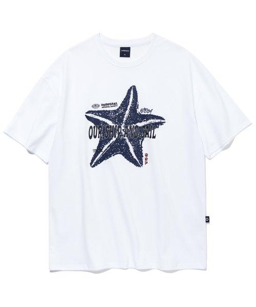 starfish t-shirt(white)