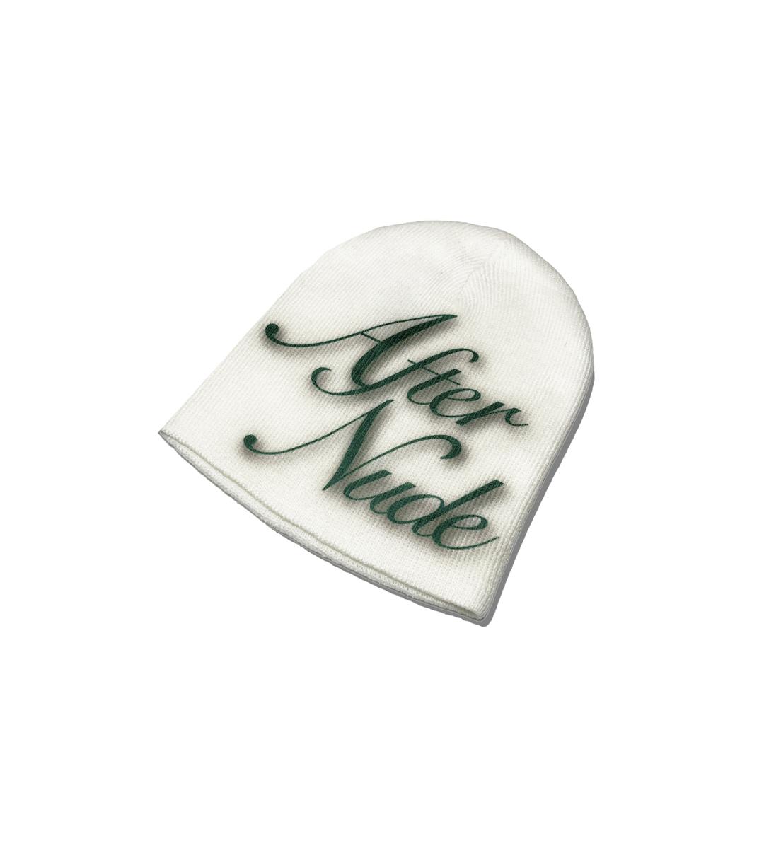 Cursive Logo beanie - Ivory