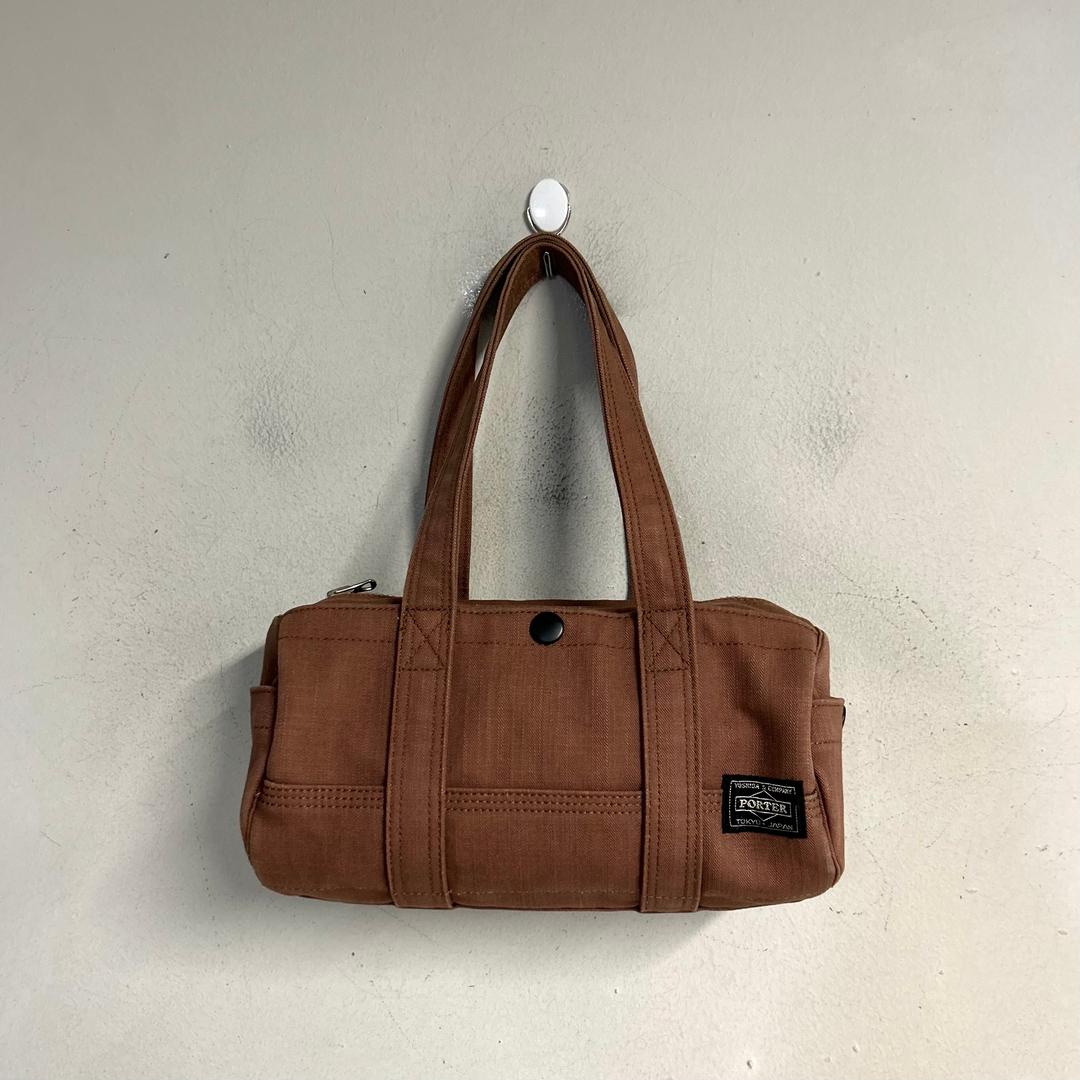 PORTER cylinder bag pink mini -5 (room)