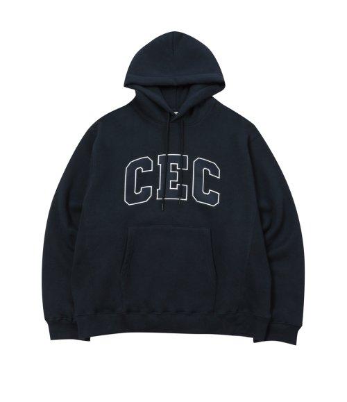 CEC ARCH LOGO HOODIE(NAVY/기모)