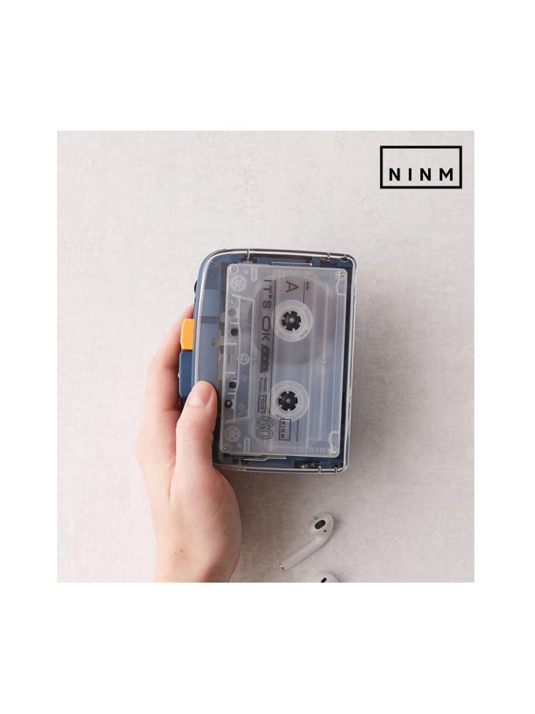 NINM Lab 레트로 휴대용 블루투스 카세트 플레이어