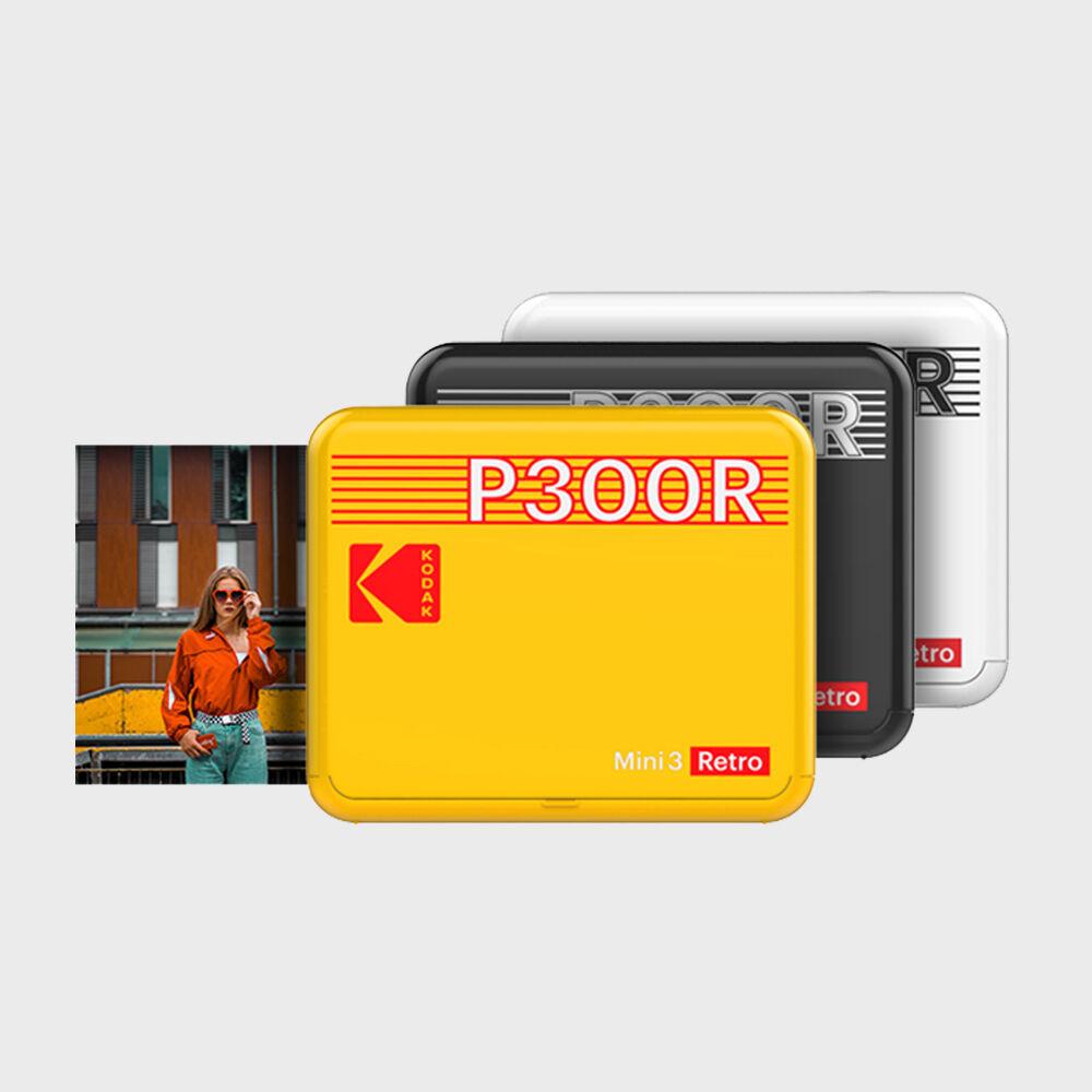코닥 휴대용 포토프린터 미니 3 레트로 P300R 핸드폰 사진인화기 + 카트리지 60매
