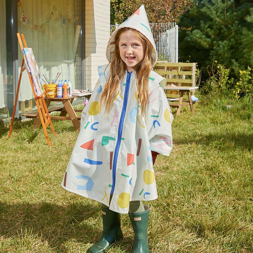 차차 아기 우비 유아 판초 레인코트