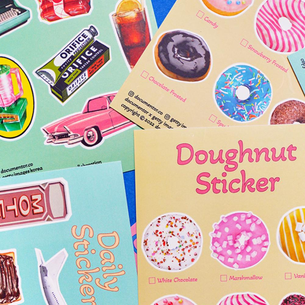 미드센추리 감성 리무버 스티커