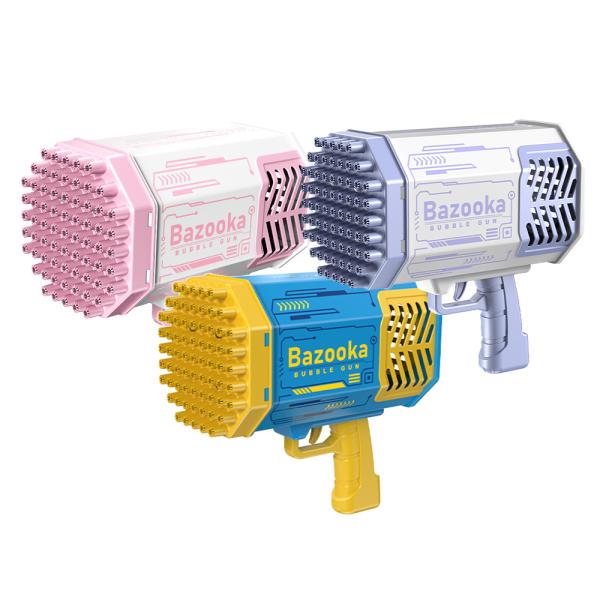충전식 바주카포 69홀 로켓게틀링 비눗방울총 버블건