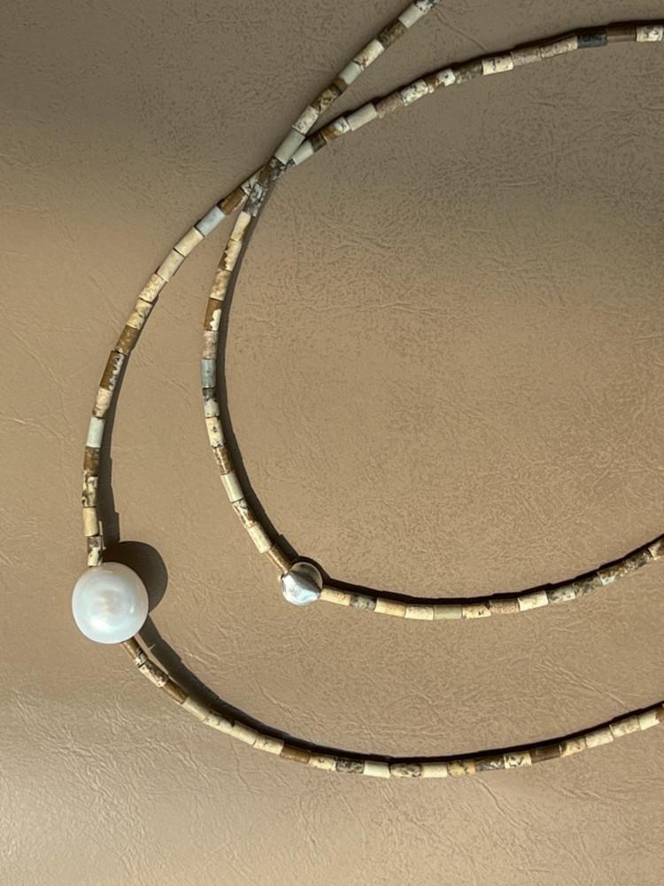 레뜌 도화석 빈티지 목걸이_2종