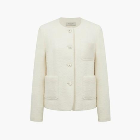 [롯데백화점][케네스 레이디(프리미엄)]E003 레이블 부클 울 자켓 EWJKPK0800