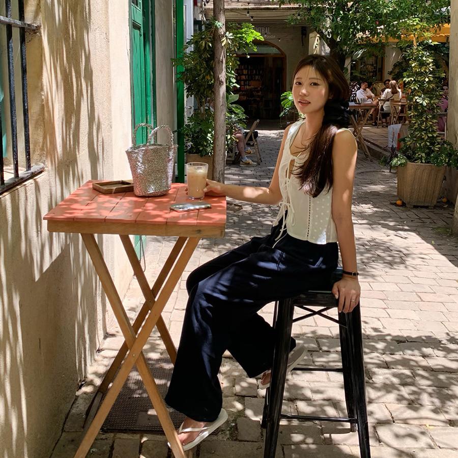 WONT 레스트 린넨 팬츠