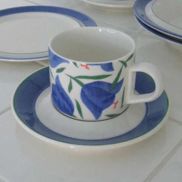 [VINTAGE] Arabia finland balladi Cup&Saucer