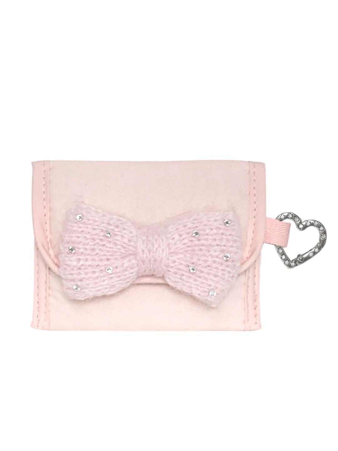 bling  ribbon card wallet