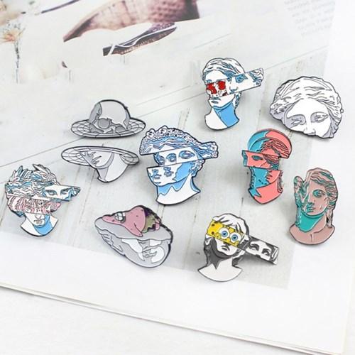 패션브로치 뱃지 와펜 패치 배찌 유니크조각 a타입