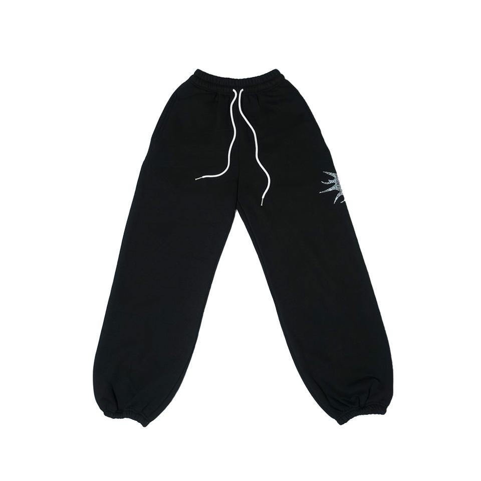 CUBIC PANTS BLACK