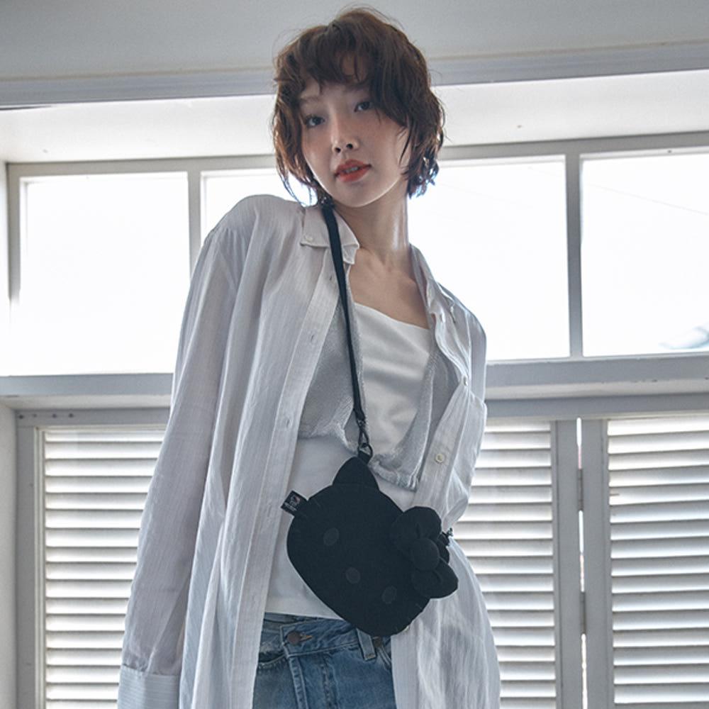 헤이즈 미니 크로스 헬로키티 블랙