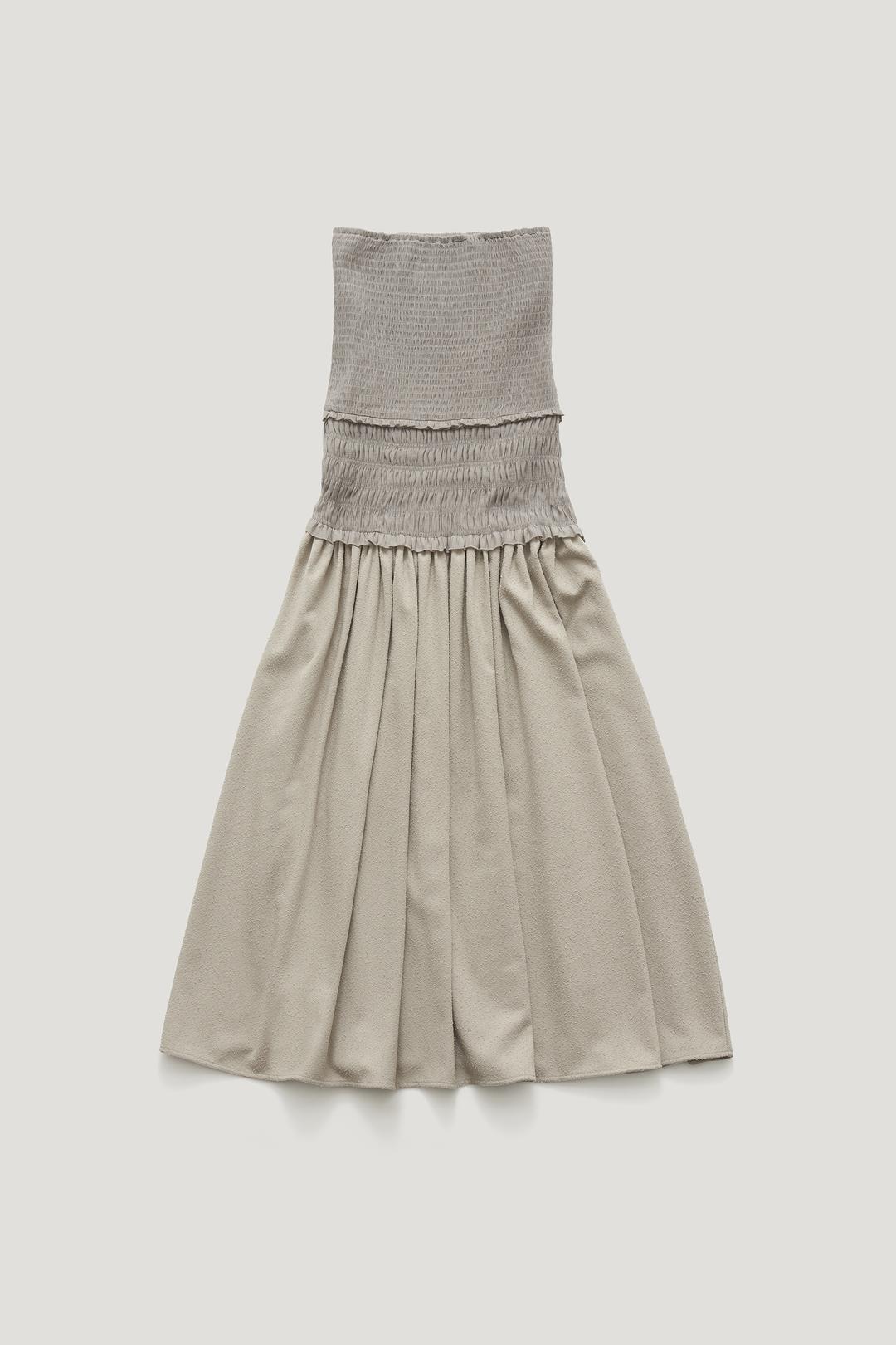 DAHLIA SMOCKING DRESS_SAGE / ₩288,000