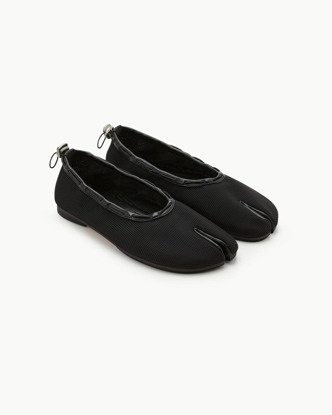 Mesh Air String Flat / Black