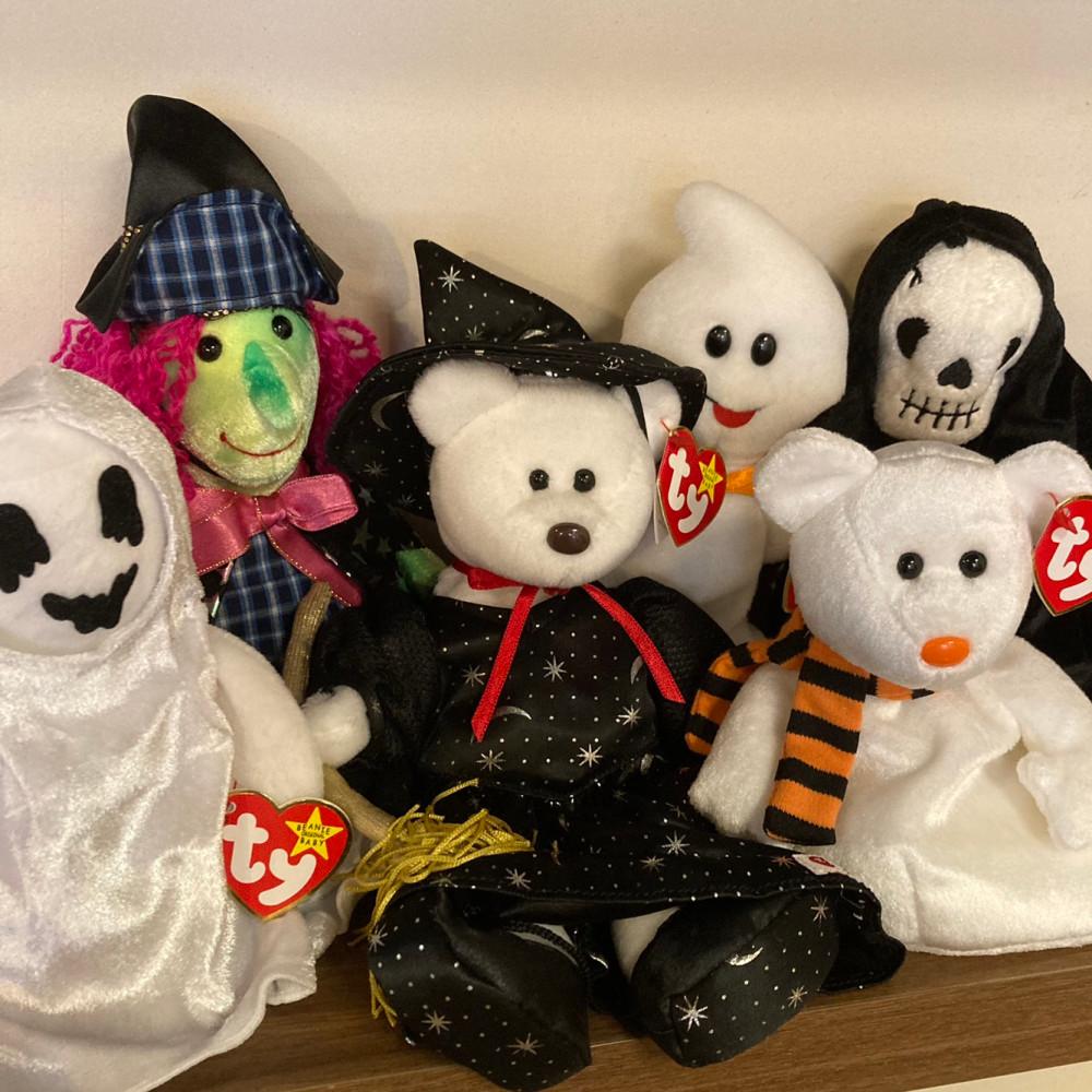 티와이베어 중형 빈티지인형 할로윈