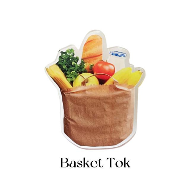 [TML] Basket Tok (바스켓톡,투명 그립톡,아크릴 그립톡)