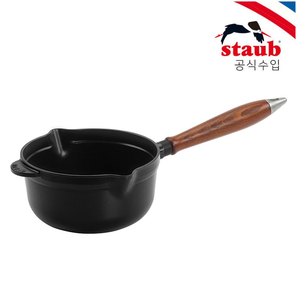 [ST2441823] [스타우브] 빈티지 소스팬 18cm 블랙