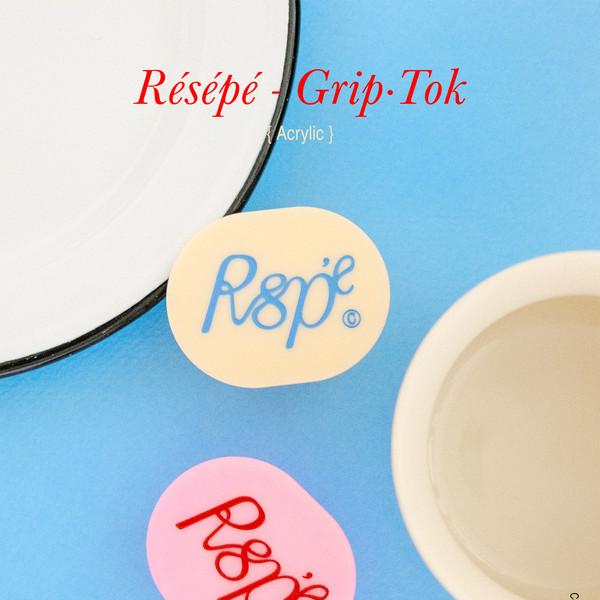 Logo Acrylic GripTok (2 Color)