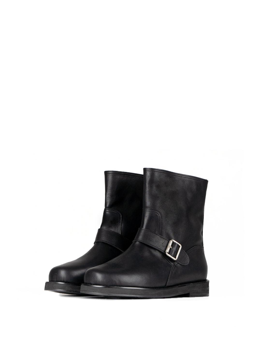 BIKER SHORT BOOTS [ BLACK ]