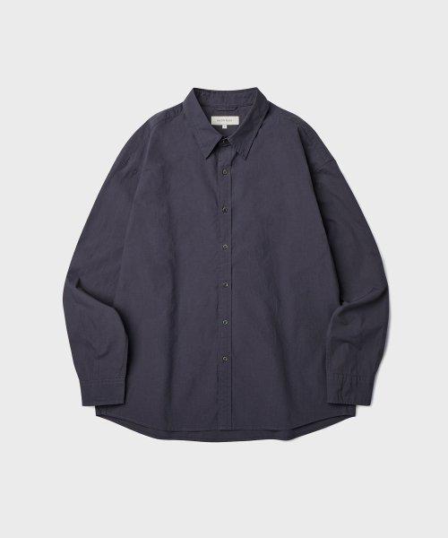 유니온블루(UNION BLUE)  LAUNDRY SHIRT (PURPLE GRAY) - 사이즈 & 후기 | 무신사