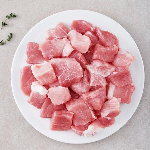곰곰 한돈 뒷다리 찌개용 (냉장), 500g, 1개