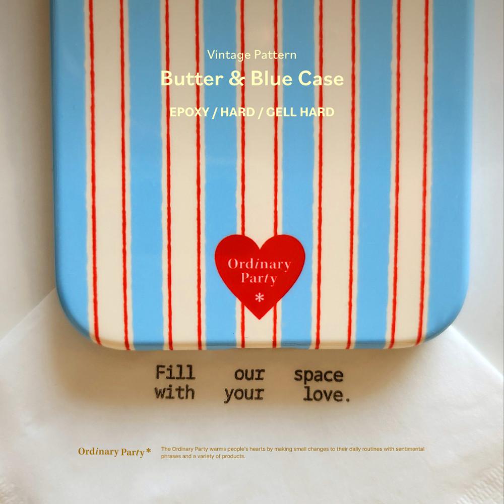 Pattern Case 버터앤블루 패턴 케이스