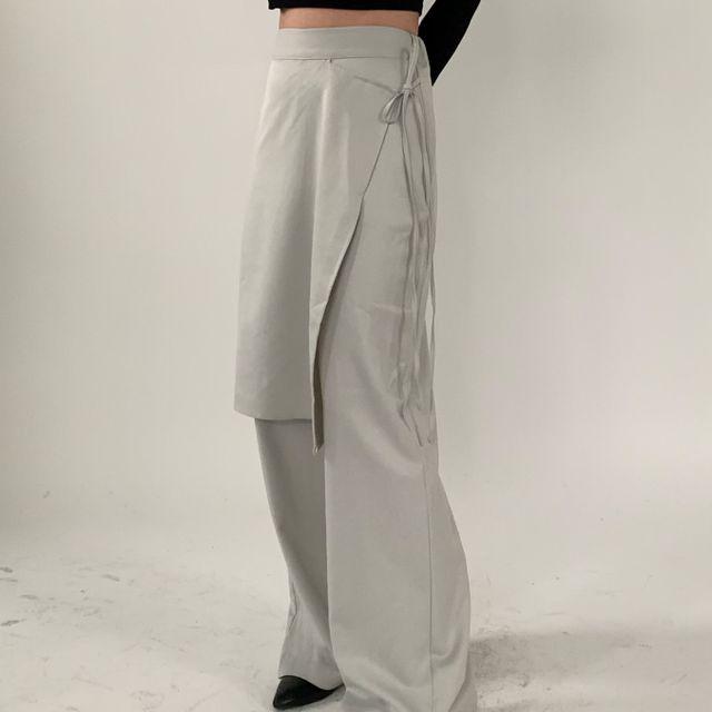 벤 랩 스커트 슬랙스 2컬러