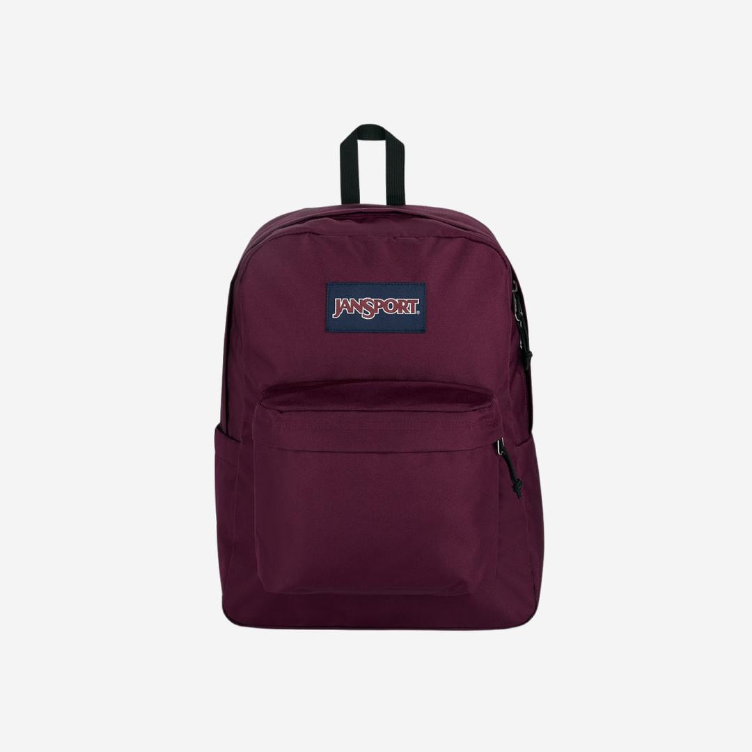 Jansport Superbreak Plus Laptop Backpack Russet Red