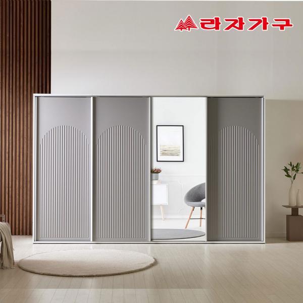 트라움 3200 전신거울 템바보드 슬라이딩 옷장 장롱 E0등급 자동댐핑도어