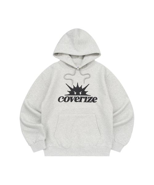 ANGRY SUNNY HOOD TEE (MELANGE)