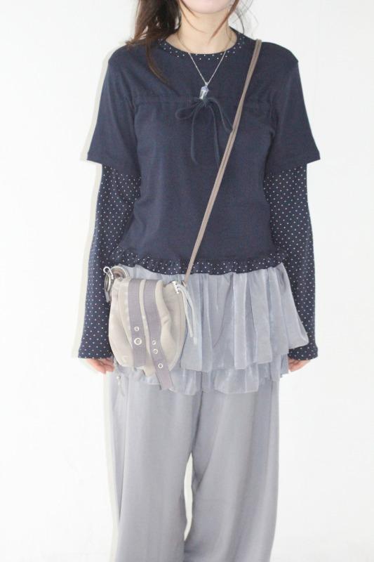 cutie dot tee (2color)
