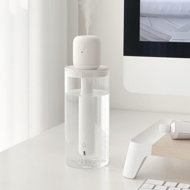 엔퍼센트 내열유리 무선 미니 가습기 H060