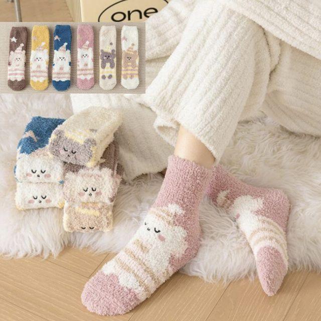 스윗드림수면양말6개set