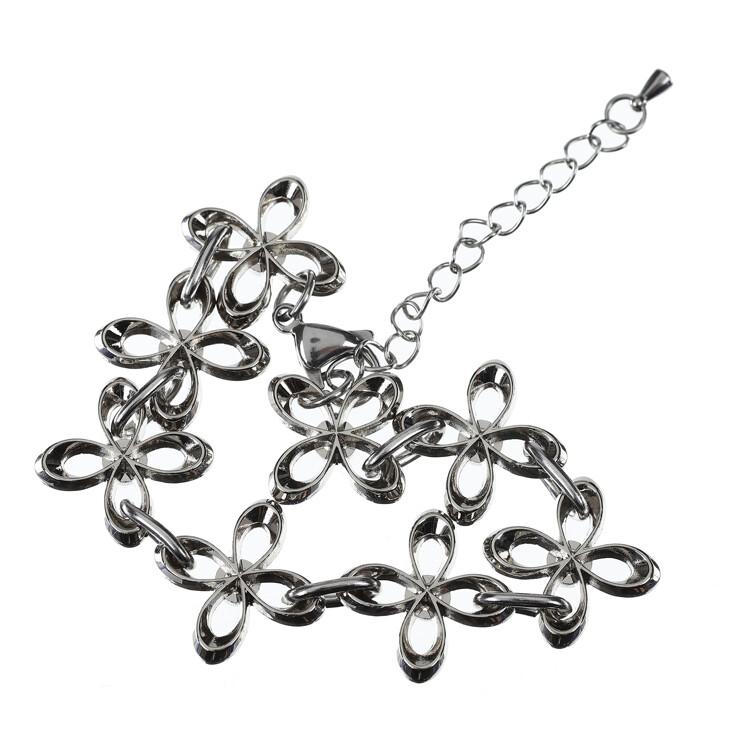 surgery metal cloverlink bracelet