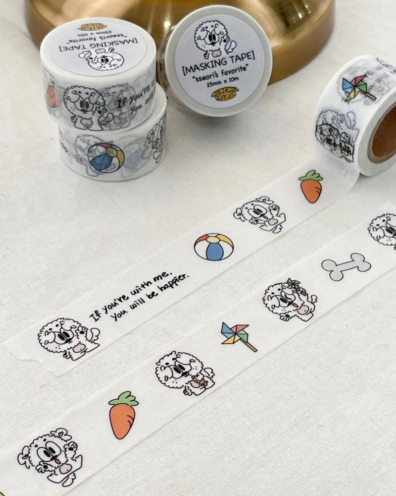 마스킹테이프 sseori's favorite