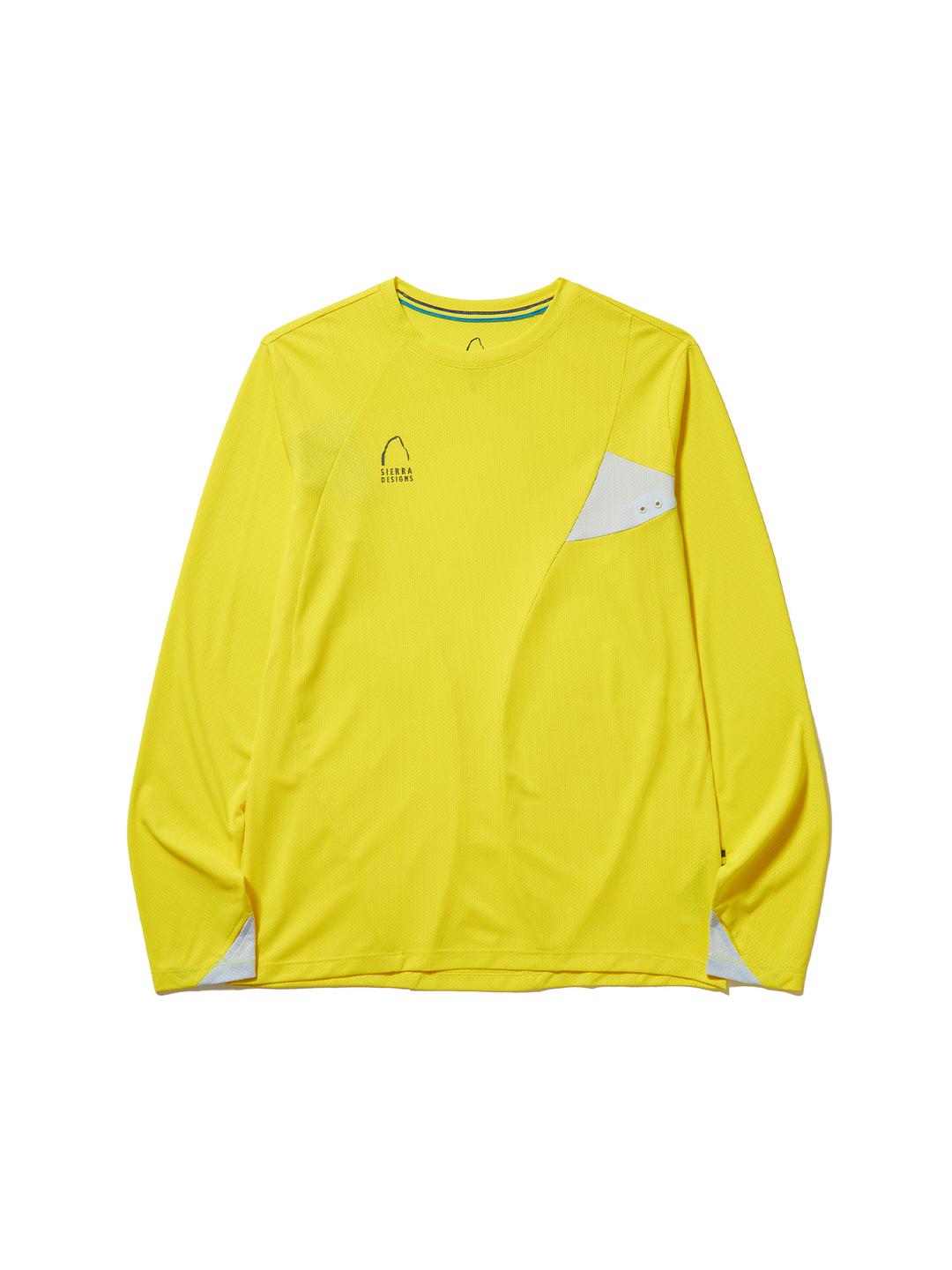 로사(ROSA) 퀵드라이 긴팔티셔츠 YELLOW